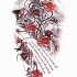 Временная татуировка Розы и птицы 34414