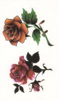  Временная татуировка Роза 34717
