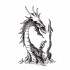  Временная татуировка Морской дракон 34624