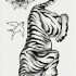 Временная татуировка Тигр 33849