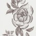 Временная татуировка Цветок 33857