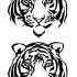  Временная татуировка Тигр 34659