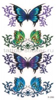 Временная татуировка Бабочки 33967