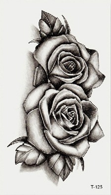 Временная татуировка Розы 33878