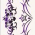 Временная татуировка  Орнамент цветок 33997