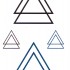  Временная татуировка Треугольники 34597